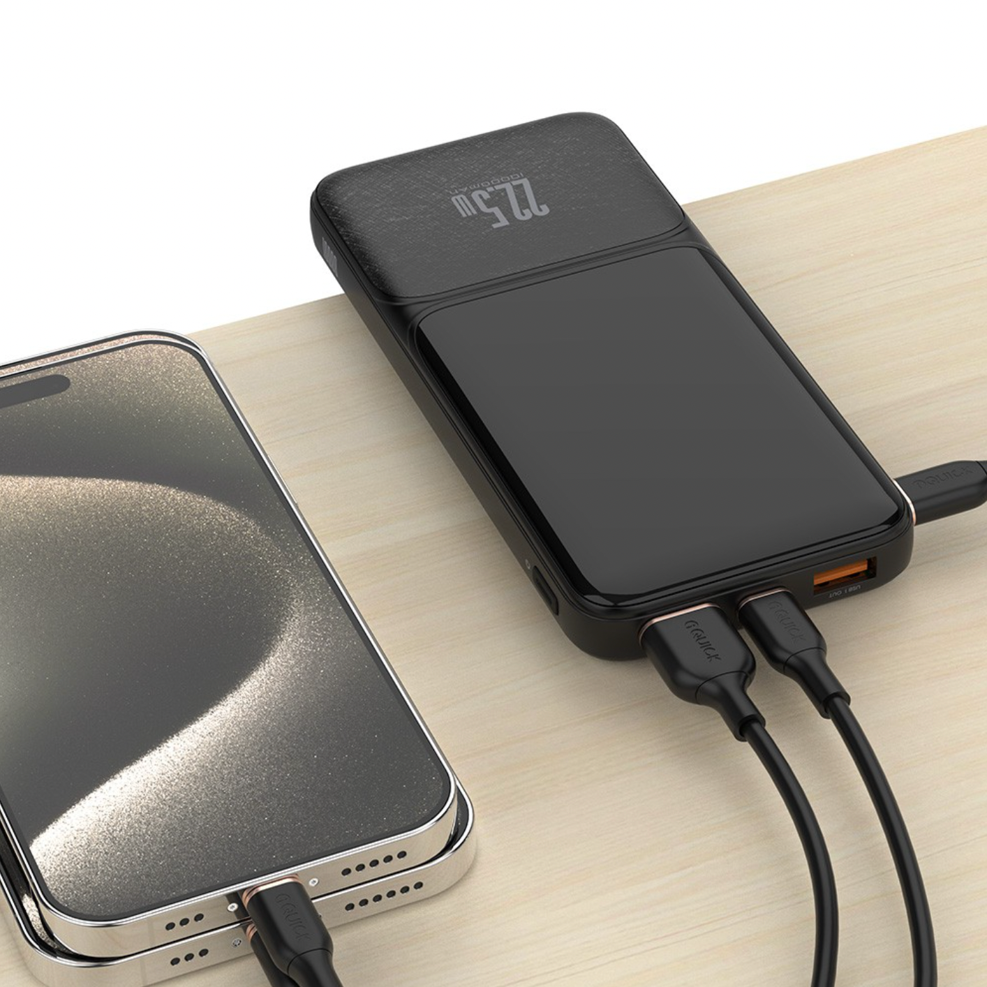 iQuick Digital Display Powerbank - 10000mAh | 22.5W