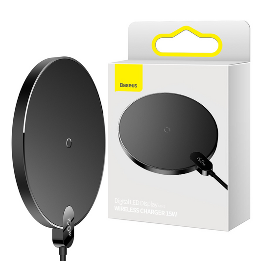 Baseus Digital Display Wireless Charger 15W