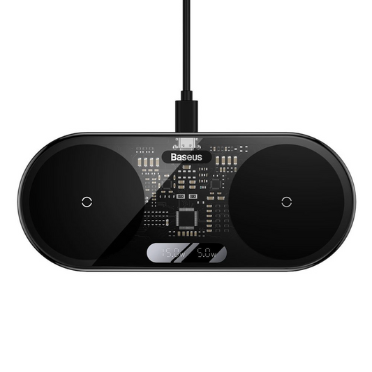 Baseus Dual Display Wireless Charger