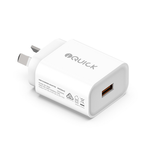 iQuick 18W USB-A Wall Plug